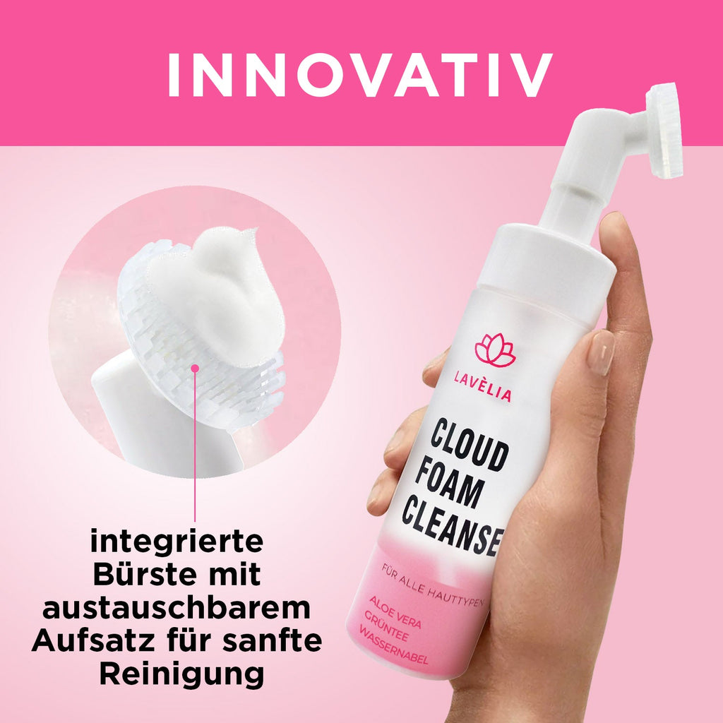 CLOUD FOAM CLEANSER - zarter Reinigungsschaum und sanfte Gesichtsreinigung - LAVÈLIA BEAUTY - Gesichtsreiniger
