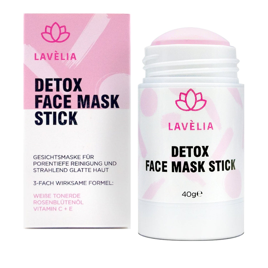 DETOX FACE MASK STICK - Gesichtsmaske für porentiefe Reinigung - LAVÈLIA BEAUTY - Gesichtsmaske